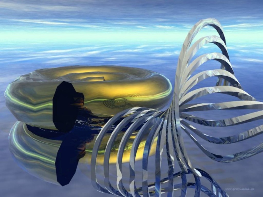 3D Tubing Wallpaper