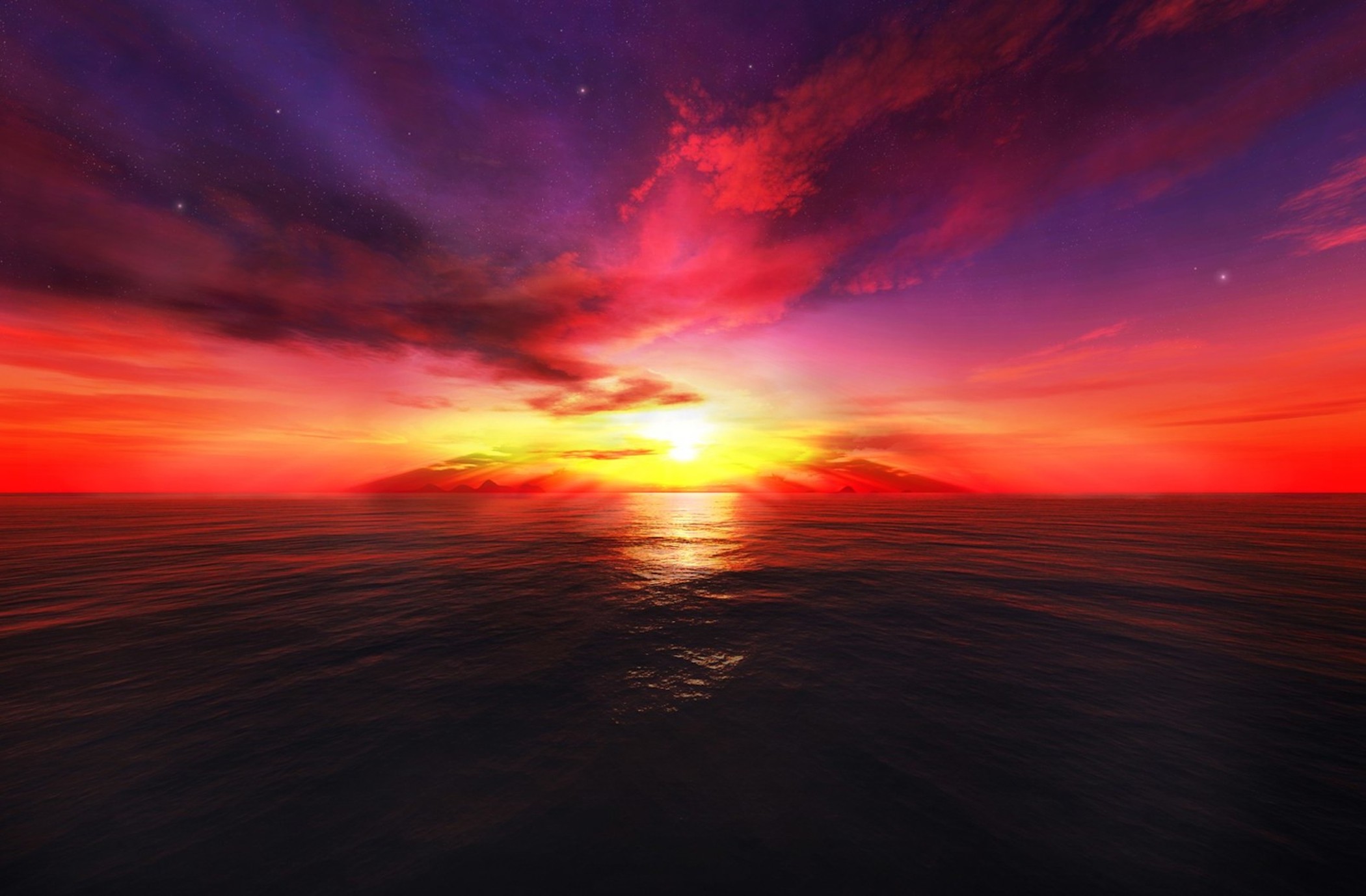 fantasy-bright-sunset-wallpaper