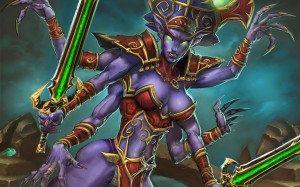 World of Warcraft Horde Wallpaper with fierce fantasy warrior artwork