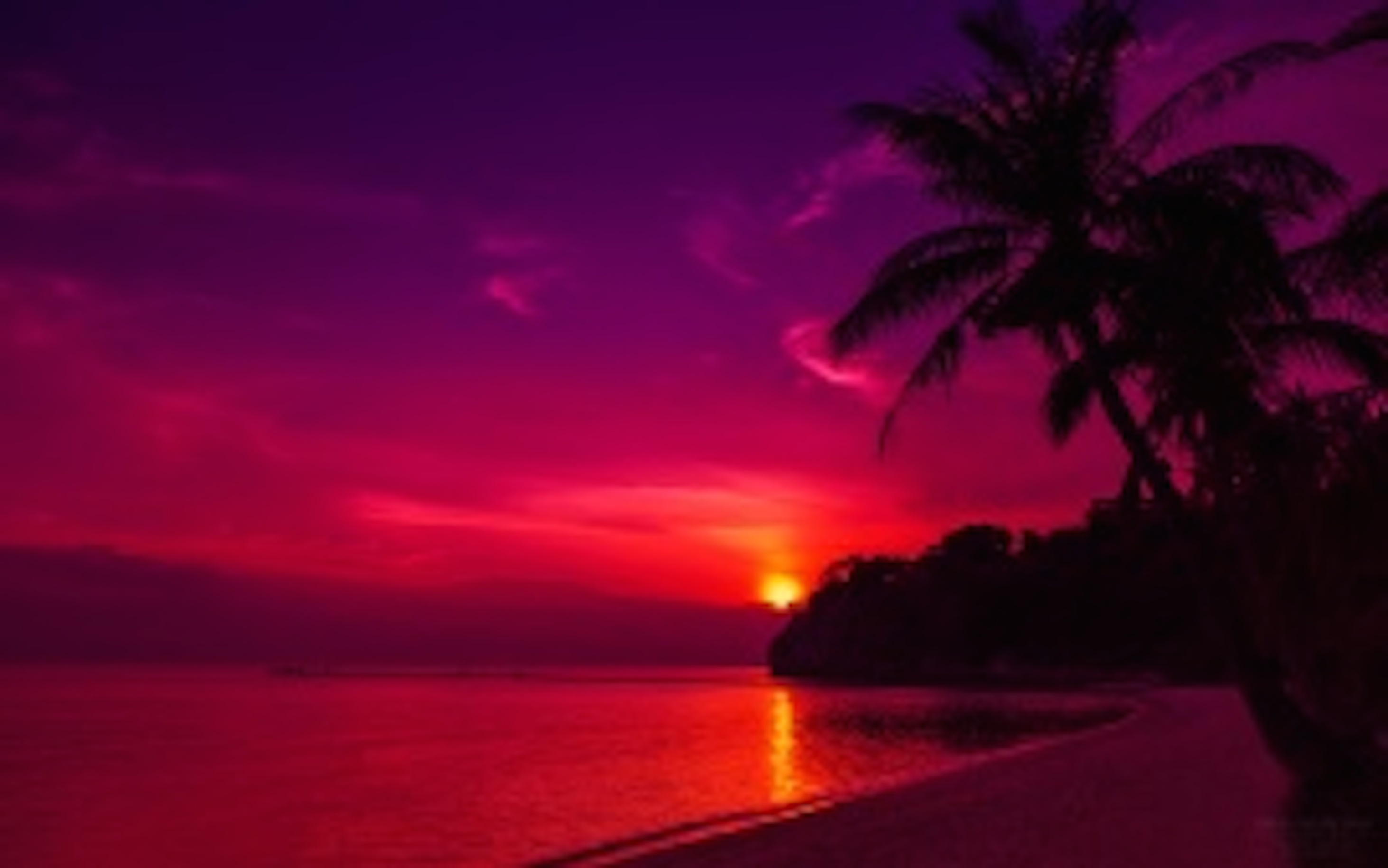 Thailand Beach Sunset Wallpaper