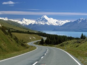 New Zealand Aoraki-Mount Cook National Park Wallpaper