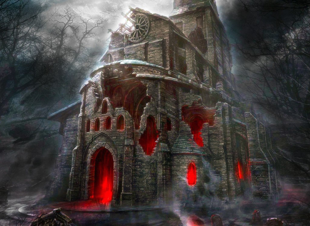 spooky-castle-wallpaper