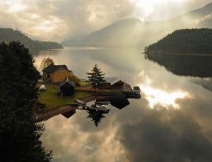 telemark-canal-norway-wallpaper