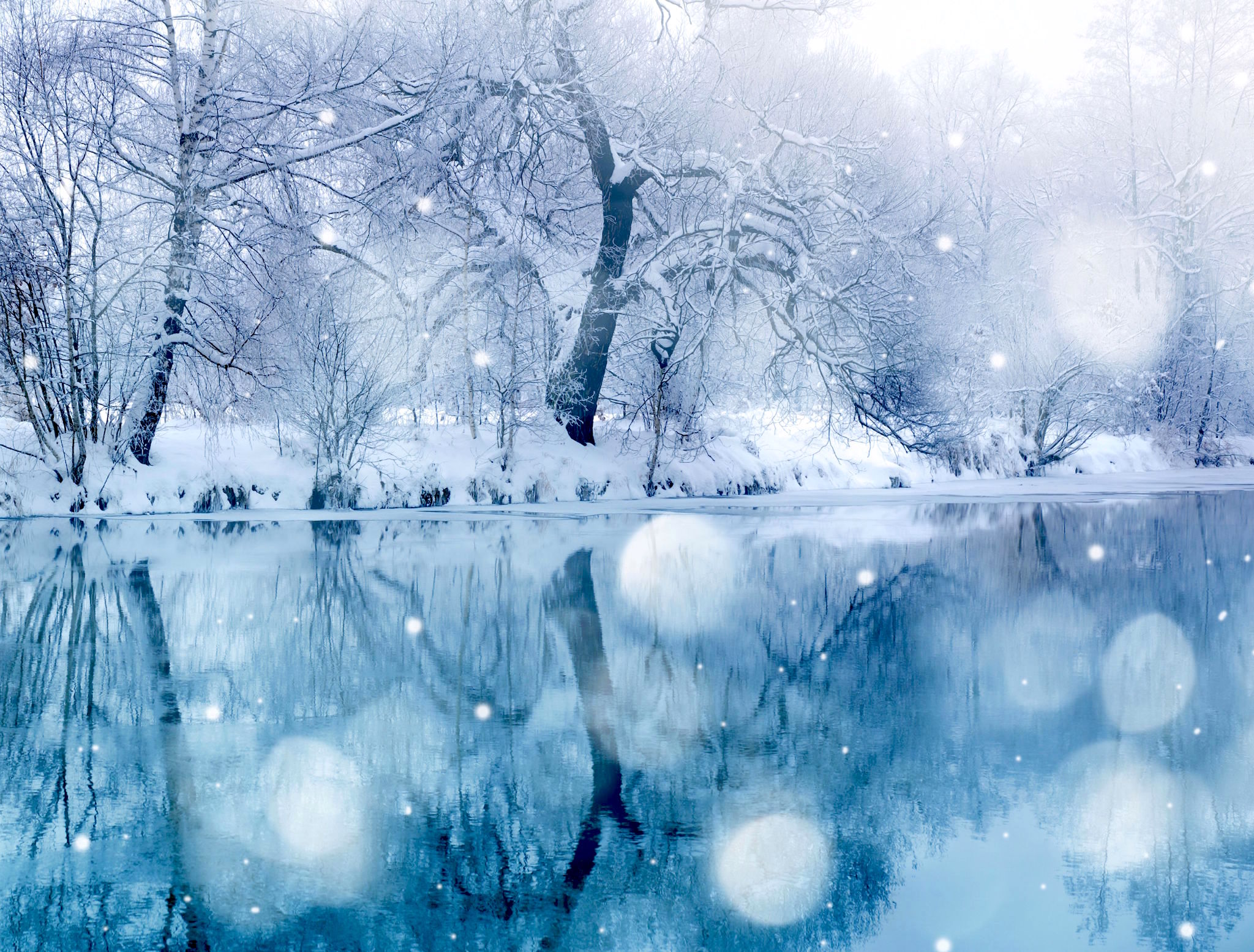 snowy-lake-wallpaper