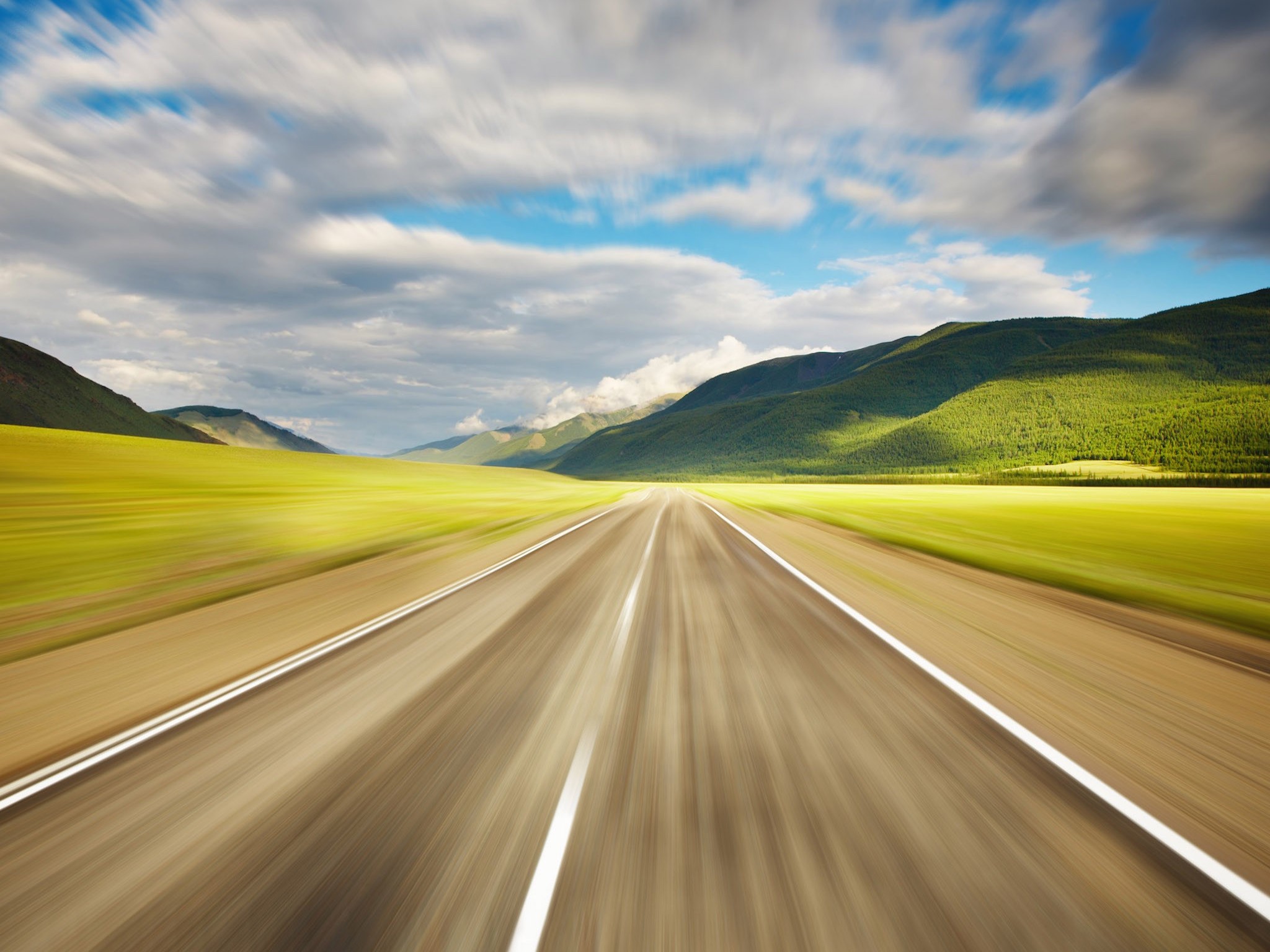 Endless Highway Wallpaper
