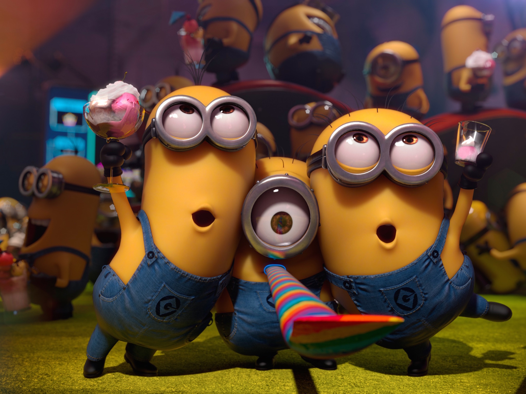 Minions-Despicable Me 2 Wallpaper